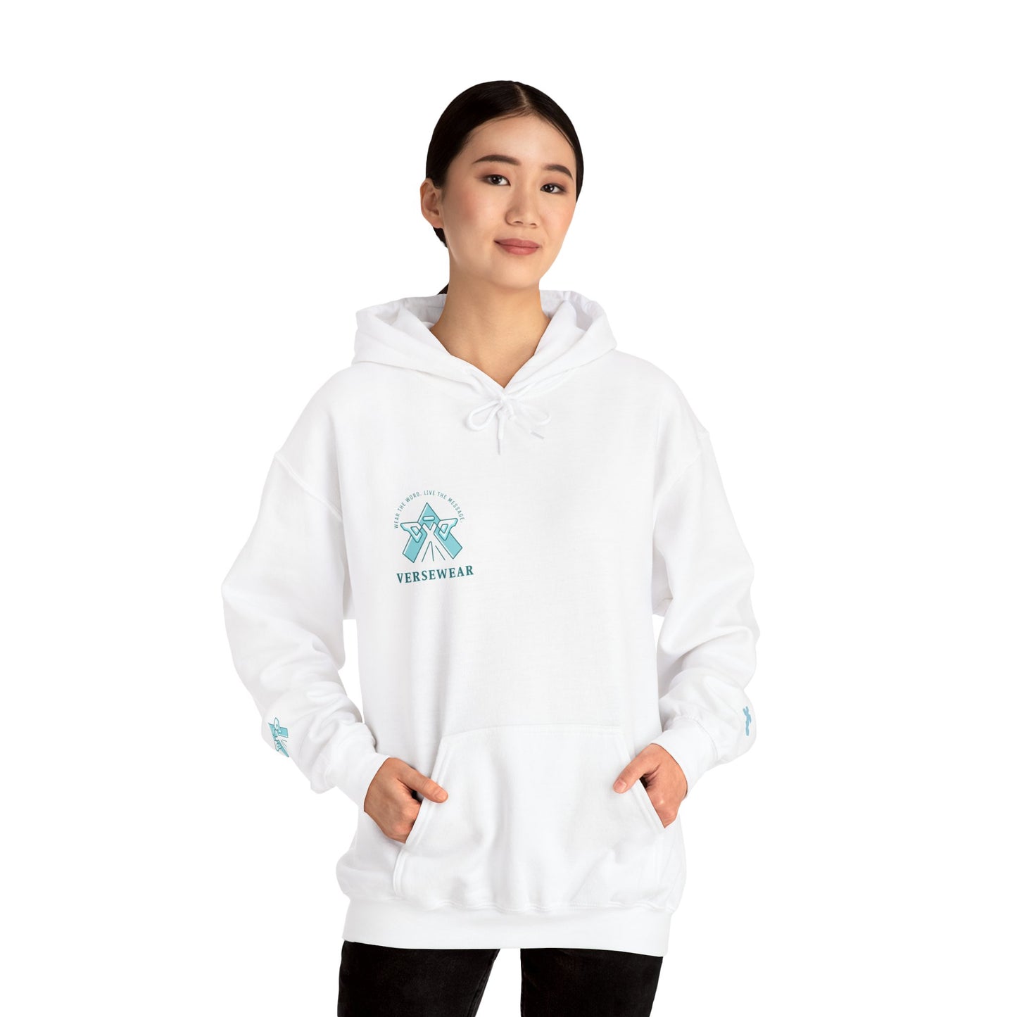 Faith Over Fear Premium Unisex Heavy Blend™ Hooded Sweatshirt